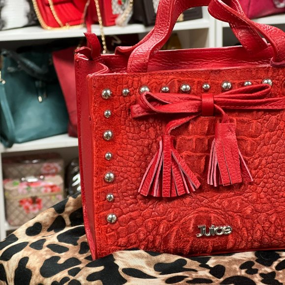 Accessories Juice Printed Genuine Leather Poshmark